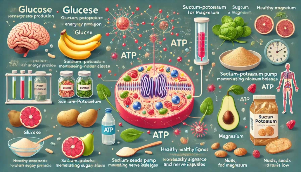 Il Ruolo di Glucosio, Potassio e Magnesio nella Produzione di Energia